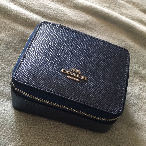 Coach Accessories - Small Coach travel jewelry box